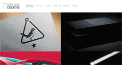 Desktop Screenshot of opendoorcreative.com